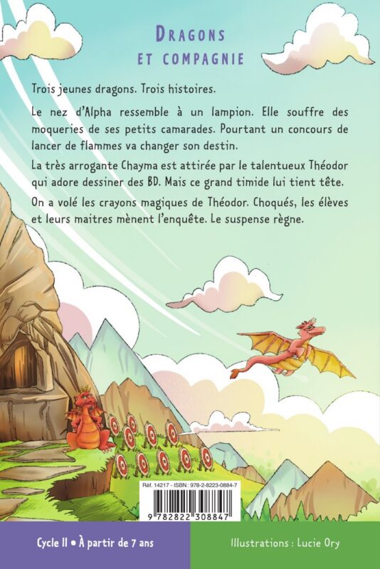 Quatrième de couverture de « Dragons et compagnie »